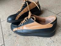Paul Green Echt Leder Halbschuh schwarz-braun Gr. 39 Nordrhein-Westfalen - Heek Vorschau