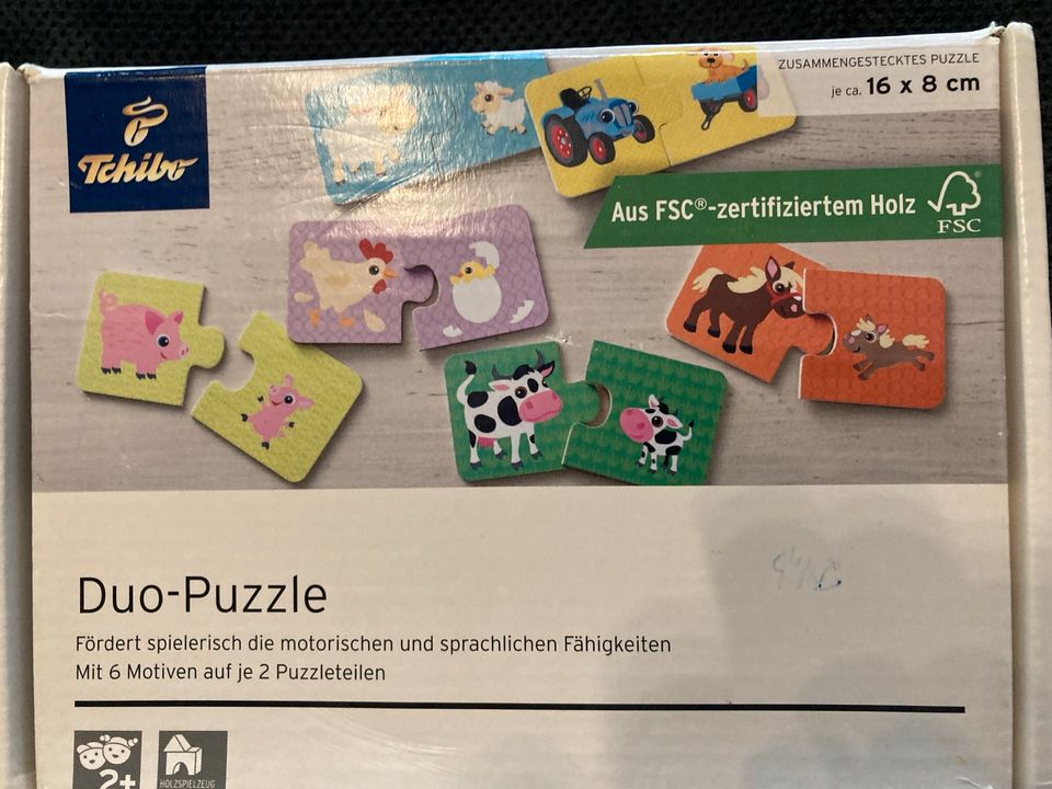 Holzpuzzle Tiere in Hamburg