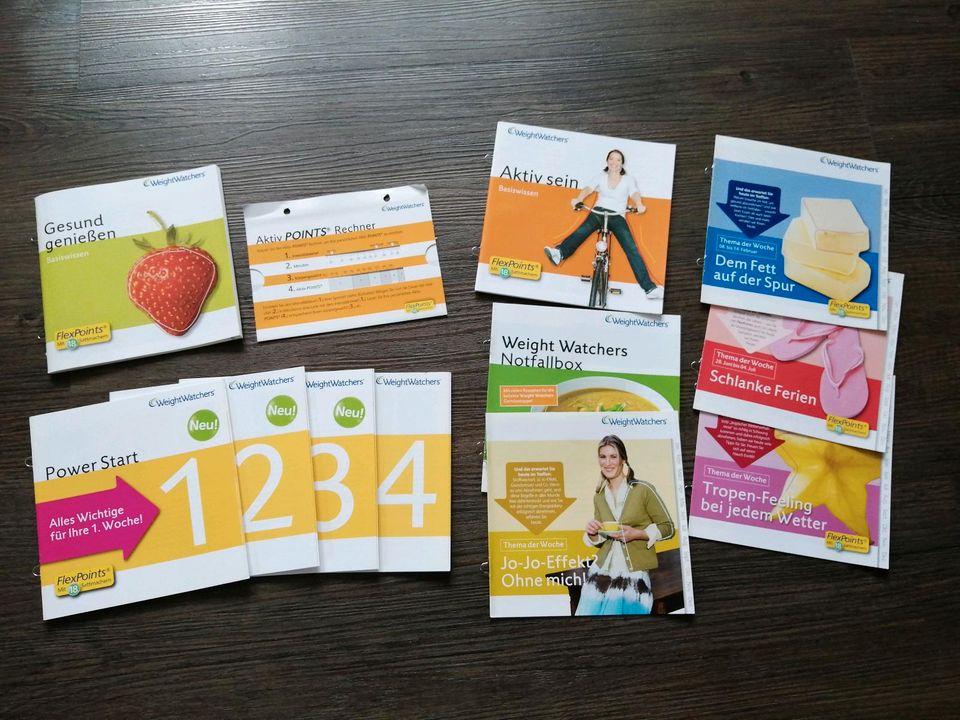 WeightWatchers® Basiswissen,Rechner,-WochenProgramm,Infobroschüre in Hosenfeld