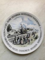 Teller Sammelteller 125 Jahre Eisenbahn Deutschland Niederlande Bayern - Langenzenn Vorschau