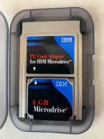 IBM Microdrive 4GB Modul mit PCMCIA Adapter in Schutzbox Hessen - Wiesbaden Vorschau