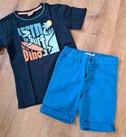 Name it Jeans Shorts und S.Oliver T-Shirt Gr. 122 Nordrhein-Westfalen - Rosendahl Vorschau