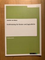 GRIN Krafttraining für Jugendliche Studienarbeit Abschlussarbeit Bayern - Kammerstein Vorschau
