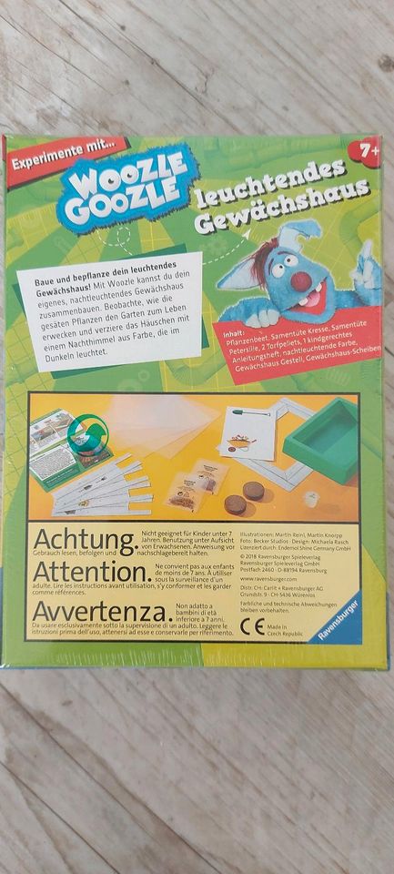 Leuchtendes Gewächshaus, NEU, Woozle Goozle, Experimente, basteln in Gerlingen