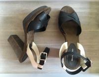 MARC O’POLO Riemen Plateausandalette High Heels Echtleder 38 Bayern - Erlangen Vorschau