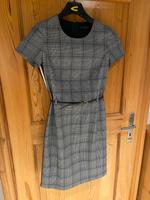 Esprit Kleid schwarz weiß kariert Streifen Business 34 xs Gürtel Bayern - Ruhstorf an der Rott Vorschau