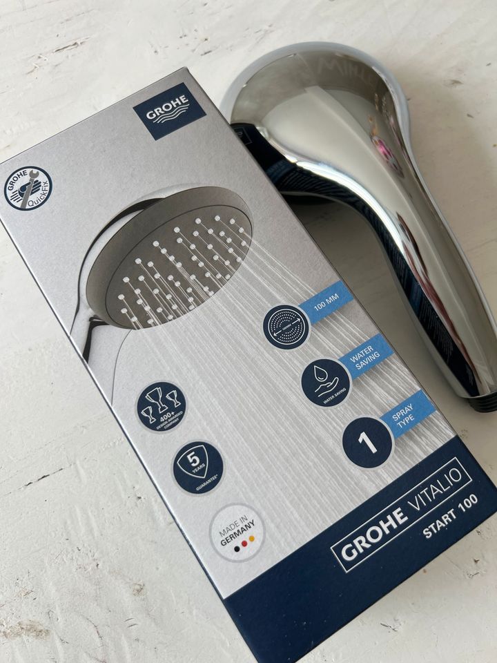 GROHE VITALIO START 100 neu Duschkopf Handbrause in Rheinland-Pfalz -  Herxheim b. Landau/Pfalz | Badezimmer Ausstattung und Möbel | eBay  Kleinanzeigen ist jetzt Kleinanzeigen