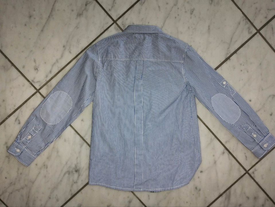 Neues Hemd Jungen Jungenhemd Okaidi blau weiß Gr. 116 in Köln