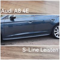 Seitenschweller Leisten für Audi A8 4E S Line Side Kits Baden-Württemberg - Neidlingen Vorschau