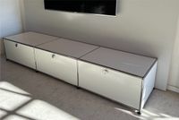 USM Haller Lowboard Sideboard weiß 3 Fächer Bayern - Schweinfurt Vorschau