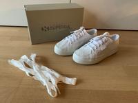 Superga 2750 FLOWER SANGALLO TOTAL WHITE, Hochzeitssneaker, Gr 37 München - Hadern Vorschau