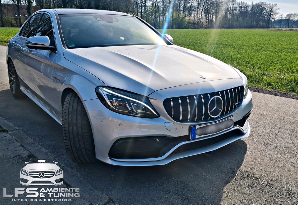 Panamerica Style Kühlergrill W205 Diamantgrill C63 C43 Tuning AMG in Versmold