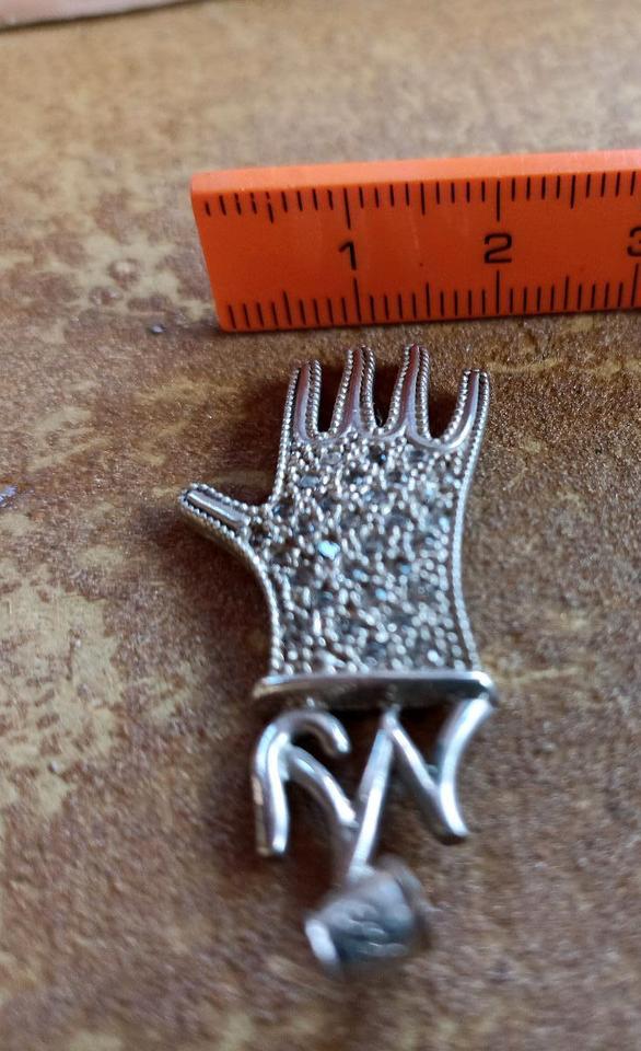 ❤️Michael Jackson Kette Anhänger/925 Silber/Handschuh/unisex ❤️/ in Prenzlau