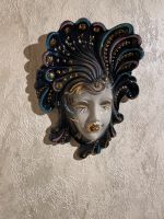2 venezianische Masken - Wanddeko - Porzellan Nordrhein-Westfalen - Moers Vorschau