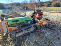 Wurzelstockfräsen Stubbenfräse Baumstumpf Garten Funkraupe Bayern - Markt Rettenbach Vorschau