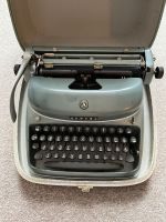 Schreibmaschine Antik Alpina im Koffer, Metall, gut erhalten Bayern - Niederrieden Vorschau