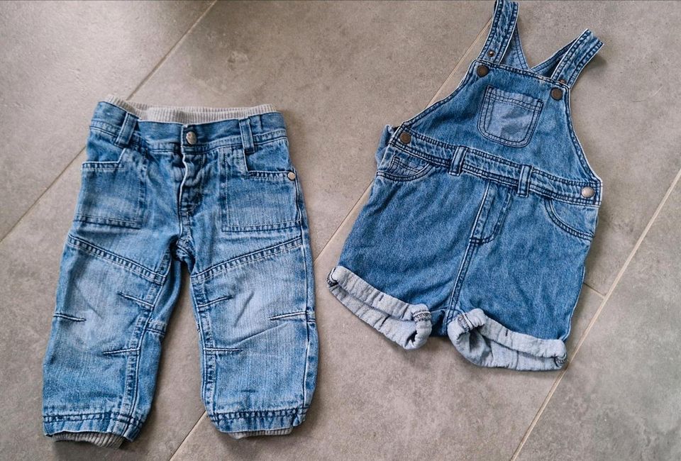 Baby Jeanshose und Jeans Latzhose in 74 in Mülheim (Ruhr)