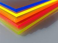 Acrylglas Fluoreszierend Platten 100x60 cm verschiedene Farben Baden-Württemberg - Konstanz Vorschau