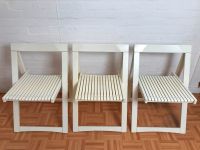 3 Vintage ALDO JACOBER Klappstuhl weiß Trieste 60er Stuhl Holz Altona - Hamburg Bahrenfeld Vorschau