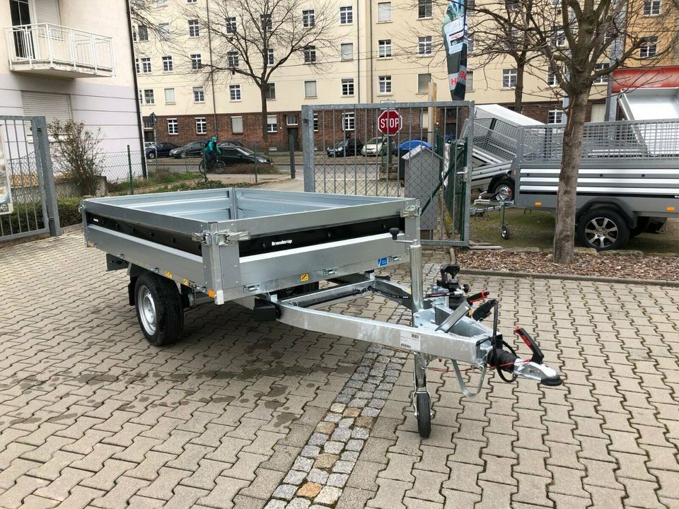 PKW Anhänger Neu Brenderup Rückwärtskipper 1.500KG 260x140x34 in Dresden