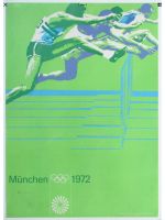 Plakat Olympische Spiele 1972 in München Wandsbek - Hamburg Volksdorf Vorschau