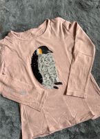 ZARA LA Shirt mit Flecken Pinguin Wendepailletten ab ca 116 rosa Hessen - Rimbach Vorschau