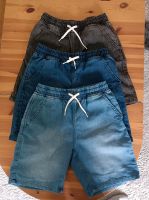3er-Pack Jeans Shorts H&M Gr. 146 hellblau, dunkelblau, grau Brandenburg - Potsdam Vorschau