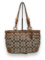 Coach Handtasche Canvas Cognac Beige Nordrhein-Westfalen - Rheinbach Vorschau