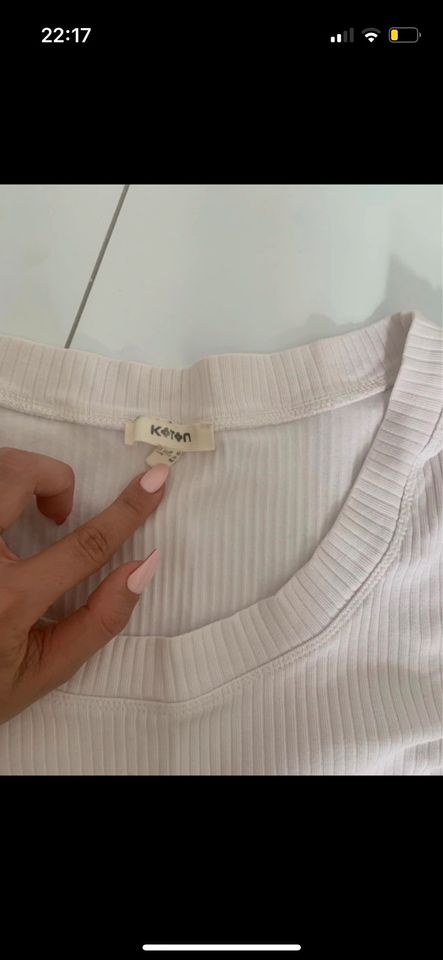 Puffärmel schulterfrei Bluse Oberteil Shirt Kleiderpaket M Sommer in Nürnberg (Mittelfr)