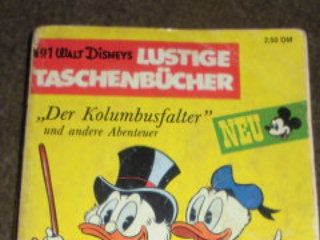 Walt Disney Taschenbuch Nr. 1 Der Kolumbusfalter Erstausgabe 1967 in Bottrop