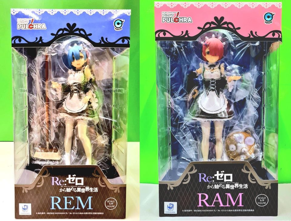NEU! Re:ZERO Rem & Ram Pulchra Anime Figur - rezero, Manga, Japan in Karlsruhe