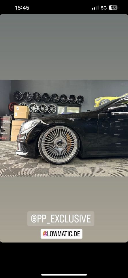 Lowmatic Tieferlegungsmodul Mercedes W222 S63 S500 S560 S350 AMG in Stuttgart