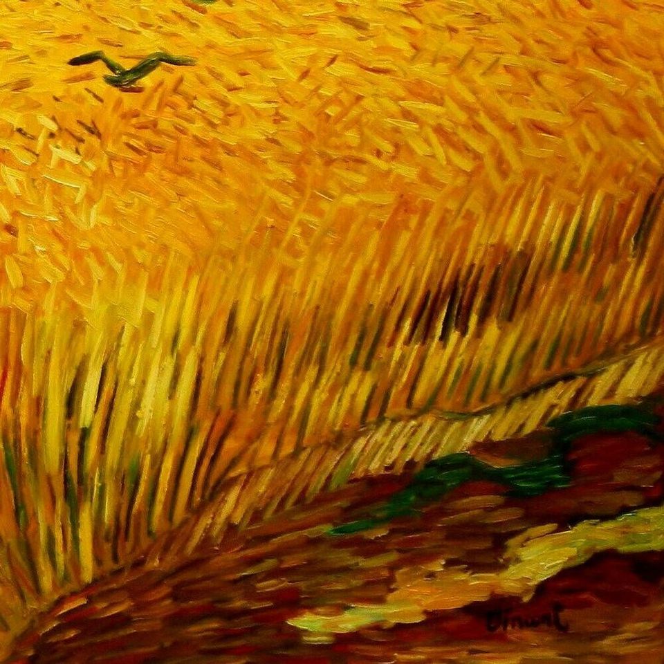 Vincent van Gogh - Kornfeld mit Krähen p96273 120x180cm Ölgemälde in Berlin