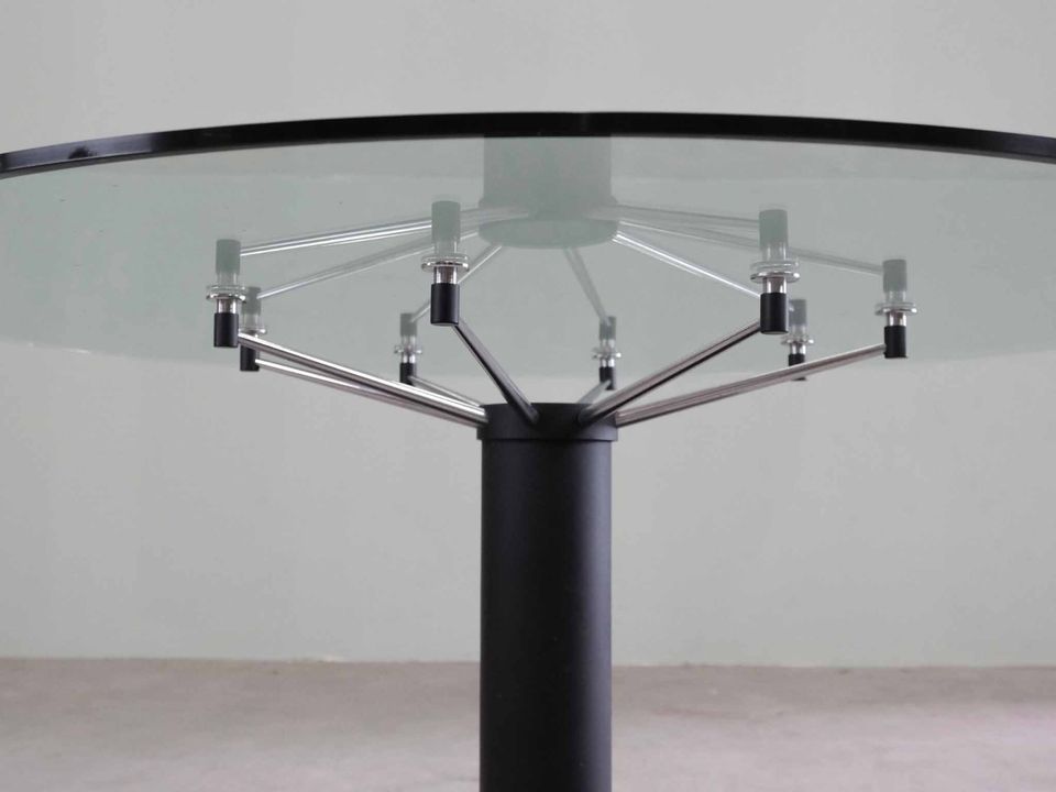 Vintage Glas Tisch Coffee table Italienisch Design in Gießen