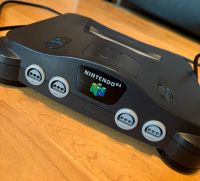 Nintendo 64 Konsole + grüner Controller + 7 Spiele Bayern - Zeilarn Vorschau