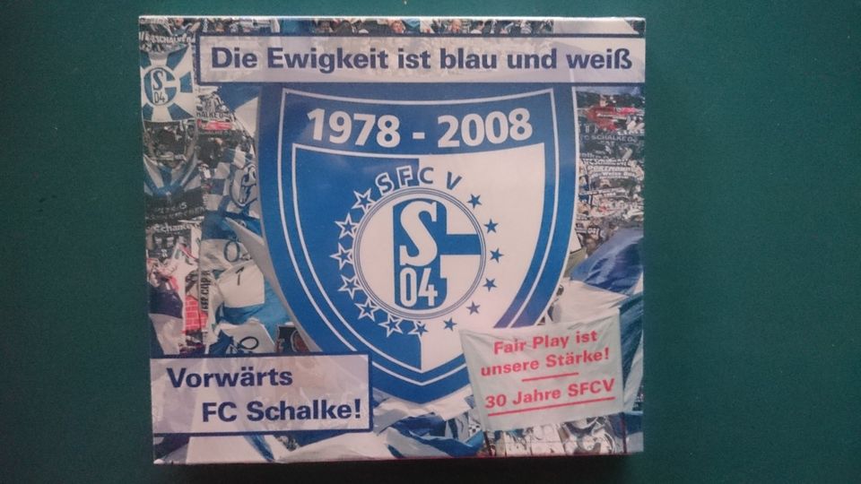 Fan-Paket Schalker Fanclub Verband zum 30. Jubiläum - Buch-CD-DVD in Marl