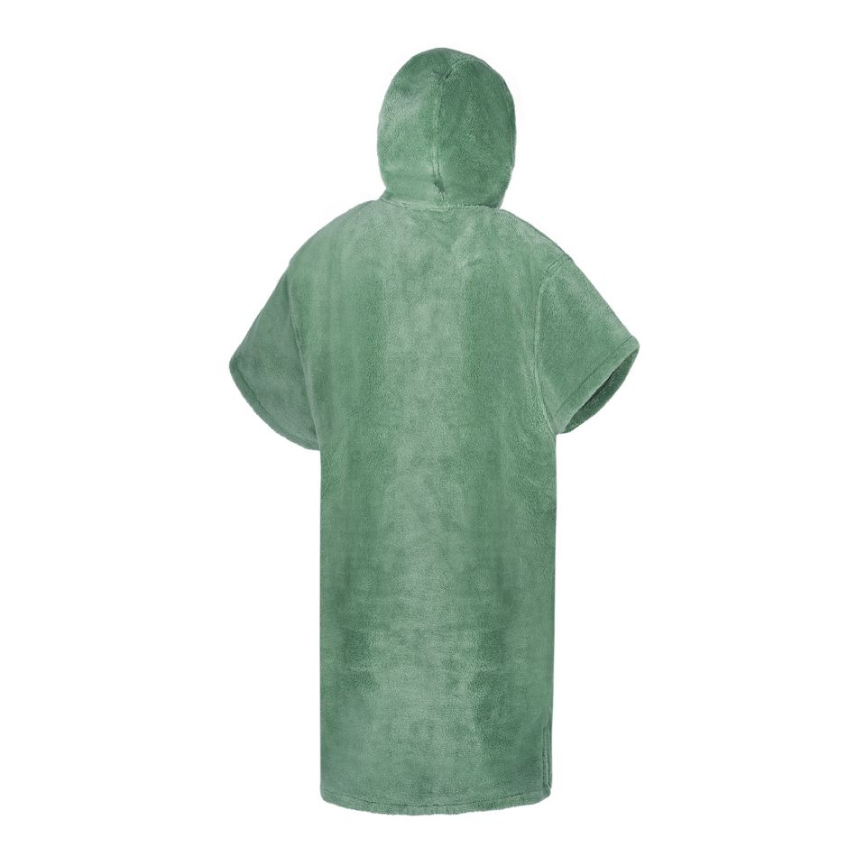 Mystic Poncho Teddy Sea Salt Green und Rusty Red SALE NEU in Hünxe