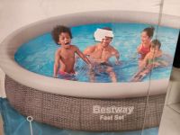 NP 130 Euro, Bestway Fast Set Pool NEU 366 x 76 cm, rund, Pumpe Saarland - Saarlouis Vorschau