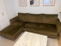 Sofa Garnitur grün samt L-Couch Friedrichshain-Kreuzberg - Kreuzberg Vorschau