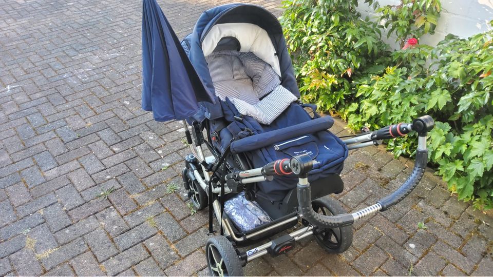 Hartan Kinderwagen, Model ToplineS, Ausf. TOM  Tailor blau Jungs in Sulzbach-Rosenberg