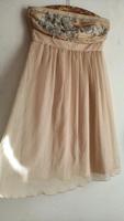 Vila Abendkleid festliches Kleid Cocktailkleid Falten nude Findorff - Findorff-Bürgerweide Vorschau