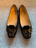 Tod’s schwarze Ballerinas aus Velours- und Lackleder in Gr. 37,5 Nordrhein-Westfalen - Haan Vorschau