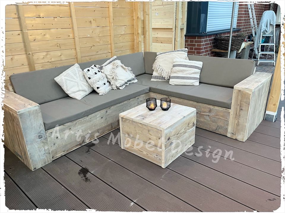 Gartenlounge Ecksofa Gastronomiemöbel Loungemöbel Set Ecklounge in Oberhausen