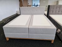 Bett Boxspringbett 180x200cm mit Bettkasten stoff grau Schlafen Bett Möbel Wurm Niedersachsen - Osnabrück Vorschau