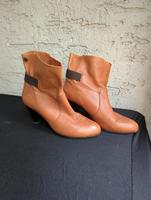 neuwertige Hallhuber Leder Stiefeletten gr 40 München - Laim Vorschau
