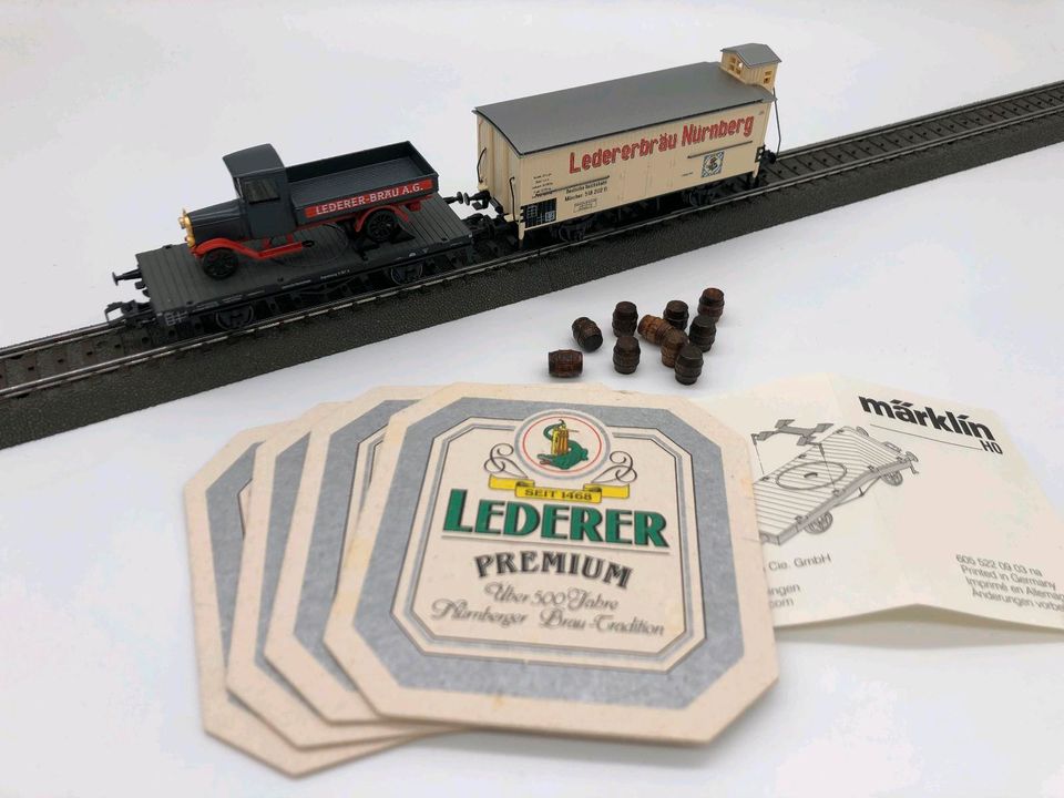 Märklin 48792 Wagenset "Biertransport" der Firma Lederer der DRG in Berlin