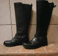 Tamaris Damenstiefel Stiefel schwarz Lederstiefel Gr. 38 Nordrhein-Westfalen - Bergheim Vorschau