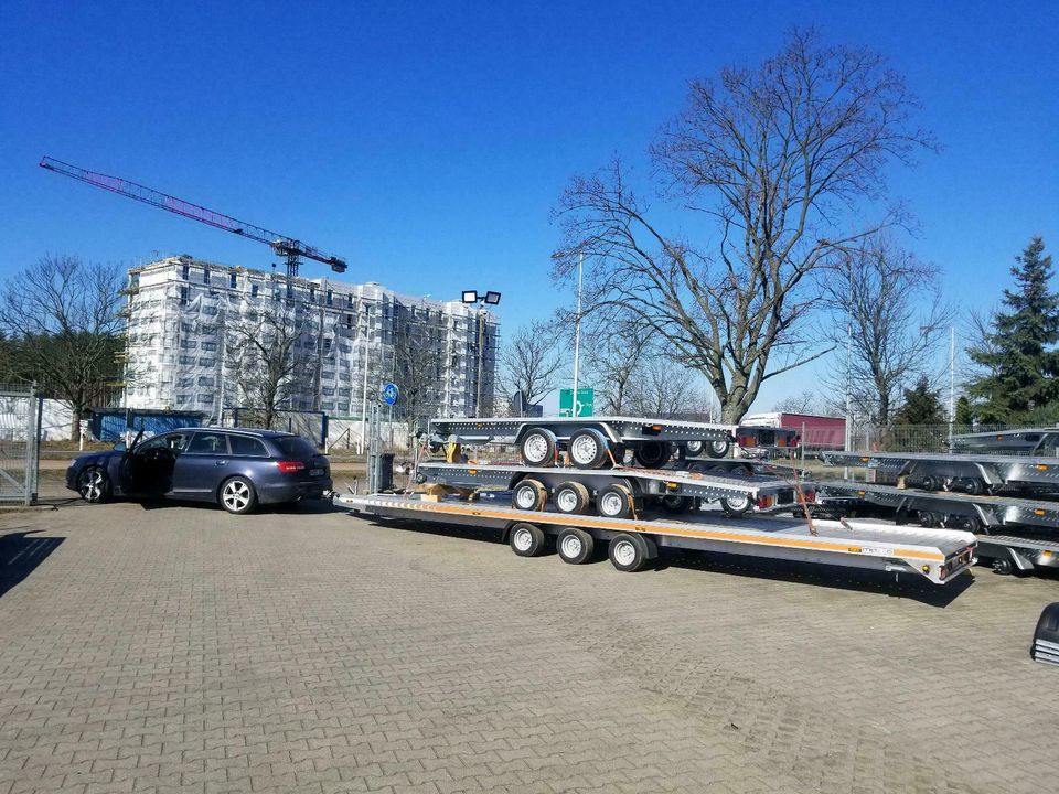 XXL Universaltransporter 8.5m Plattformanhänger zu vermieten ALU in Neudrossenfeld