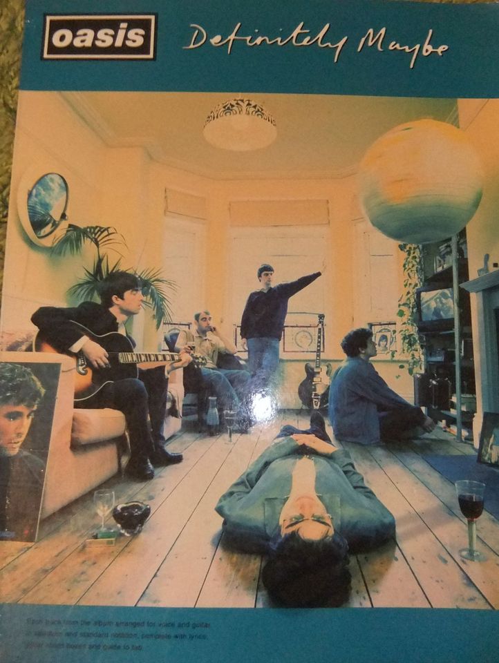 Oasis - Definitely Maybe  notenband in Nieder-Olm