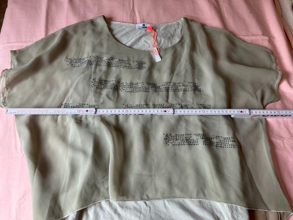 Luftige fließende Tunika Lagenlook Gr 38/40 neu pure Fashion in Plön 